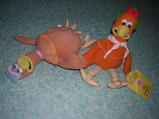 chicken run plush toys